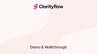 Clarityflow Demo: Coaching Software for the Modern Coaching Business