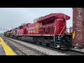 kcs 4515 leads cpkc 247 through franklin park