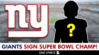 🚨 Giants Sign SUPER BOWL CHAMPION Cornerback In NFL Free Agency | New York Giant