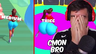 DONT TELL ANYONE YOU SAW ME PLAYING THESE MOBILE GAMES OR I WILL FIND YOU (5 Weird Mobile Games)
