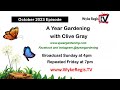 A Year Gardening with Clive Gray (October 2023) - 20th October 23 at 7pm.