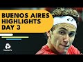 Ruud Battles Carballes Baena; Sonego & Verdasco In Play | Buenos Aires 2022 Highlights Day 3