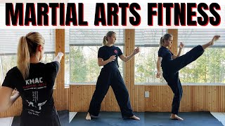 20 minute Cardio Kickboxing - Martial Arts Fitness Training