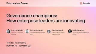 Governance champions: How enterprise leaders are innovating