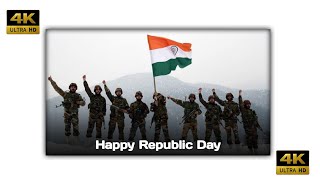 26 January 4k Full Screen Status 2022| Happy Republic Day 2022 Whatsapp Status | Desh Mere |#shorts