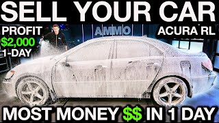 Detail and Sell Your Car for Most Money $$$ in 1-Day: Must See Before Dealership Trade-In