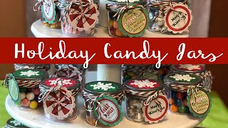 Craft Fair Idea #20:  ✩ Christmas Candy Jars ✩ | 2018