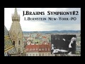 j.brahms symphony 2 l.bernstein new york po 1962