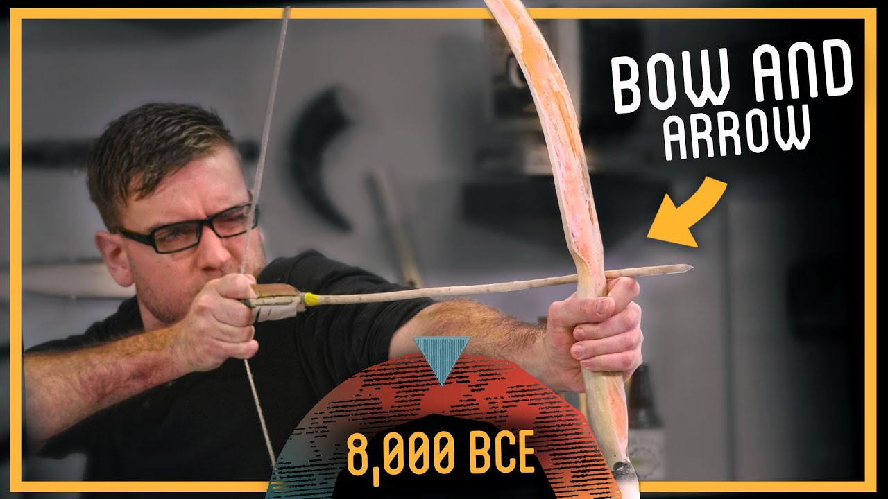 Crafting A Primitive Bow And Arrow - YouTube