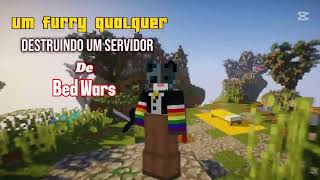 Apenas um Furry Fingindo ser hacker no Bed Wars, me baniram? XwX