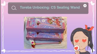 Toreba Unboxing: Cardcaptor Sakura Sealing Wand