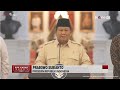 presiden prabowo umumkan kebijakan hasil ekspor sumber daya alam akim tvone