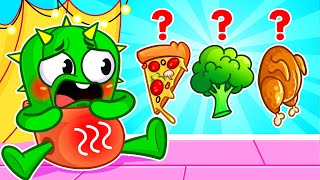 Don't Overeat, 🌮🍕🥪Bubbly tummy Tales| Funny Kids Songs And Nursery Rhymes by Pit & Penny