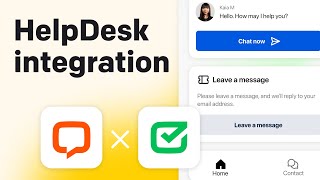 LiveChat x HelpDesk Integration Tutorial