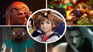 Super Smash Bros Ultimate - All Newcomers Trailers ( including Sora)