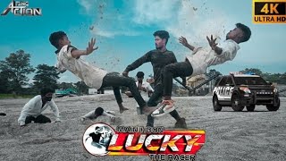 Main Hoon Lucky The Racer Movie Fight | Race Gurram Movie fight spoof | Allu Arjun, Ravi Kishan ||"
