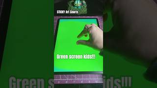 Zooming Until i find Green Screen Kids \u0026 Adults in Zoom Art Gallery  #zoom #art #ipad #shorts #fypシ