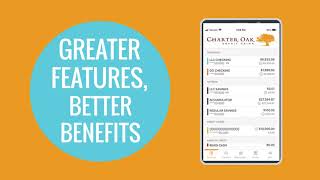 Bigger & Better Online Banking From Charter Oak!