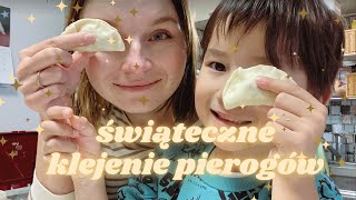 Vlogmas prosto z Japonii- Świąteczne klejenie pierogów | #japonia #vlogmas