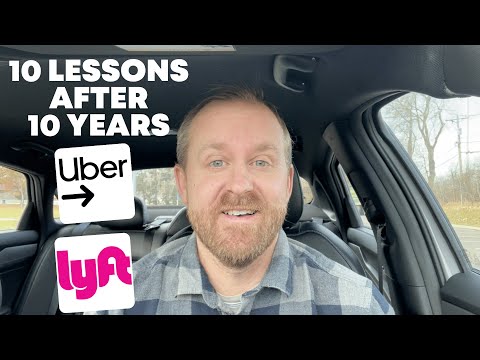 ¡Diez lecciones aprendidas al conducir 10 años de Uber y Lyft!