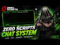 Zero Scripts Chat System | Fivem Script | Qbox | QBCore | ESX | Standalone