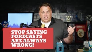 Stop Saying Forecasts Are Always Wrong! | Embracing Uncertainty & Range Forecasts
