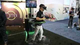 Virtuix Omni with Oculus Rift at E3