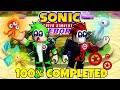 We Completed EVERYTHING In Sonic Speed Simulator: REBORN