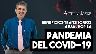 Beneficios tributarios transitorios a ESAL por la pandemia del COVID-19