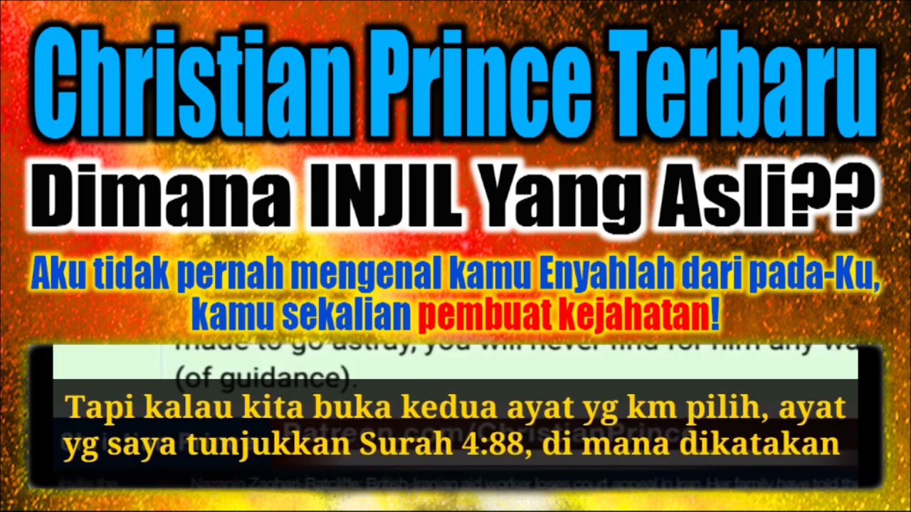 Christian Prince Terbaru 2021 Youtube