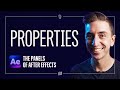 Properties - The Panels of After Effects