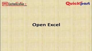 Excel Driven Quick Part using Solid Edge Automation and solid edge configurator
