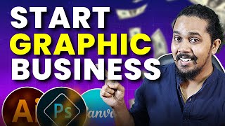 How to Start a Graphic Design Business in 2024 | Freelance Graphic Designer
