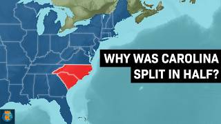 Why is Carolina Split in 2 States?