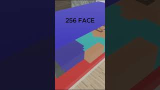 Cloth Simulation from 1 Face to 4096 Faces #blender #3dart #3danimation #clothsimulation