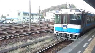 特急剣山　キハ185系　徳島駅発車