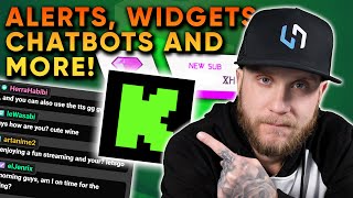 How To Setup Alerts, Widgets, Chatbots and MORE On Your Kick Stream