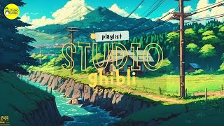 [2 HOUR] Greatest Studio Ghibli Soundtracks 🍓 Spirited Away, My Neighbor Totoro relax, study, sleep
