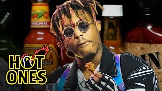Juice WRLD Eats Spicy Wings LIVE | Hot Ones