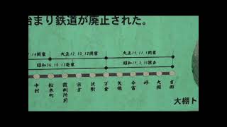 鉄道紀行　鉄道遺構　船木鉄道　大棚トンネル（山口県宇部市）