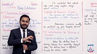 Class 10 - Physics - Chapter 16 - Lecture 01 - 16.1 Thermionic Emission & 16.2 - Allied Schools