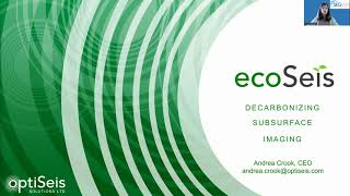 EcoSeis: Decarbonizing Seismic Acquisition through Innovation and Collaboration