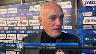 38ª Serie A TIM | Antonio Percassi: "Grande soddisfazione e grande emozione"