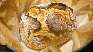 Dutch Oven No Knead Bread @FoothillsofAppalachia-nj6cq