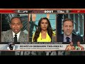 Stephen A. reacts to Nate Robinson getting KO'd & the Mike Tyson-Roy Jones Jr. draw  First Take
