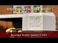 Sermons from First Lutheran - January 9, 2022, Pastor Travis Norton