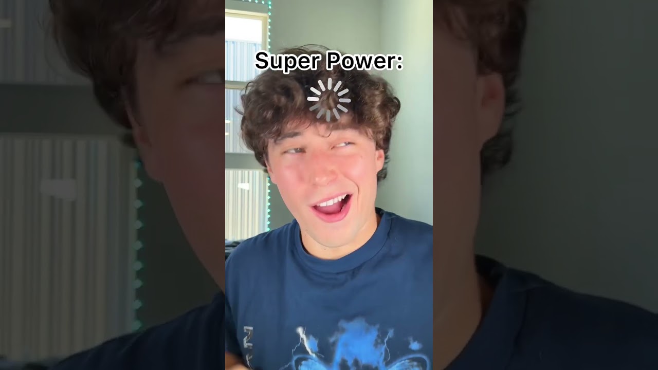 Pov You Can Choose When You Want To Receive Your Super Power Youtube