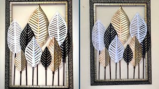 Easy Wall Art ideas | cardboard wall art | metal wall art | diy framed wall art