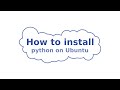 How to install Python on Ubuntu + Desktop Shortcut Setup | Easy Guide