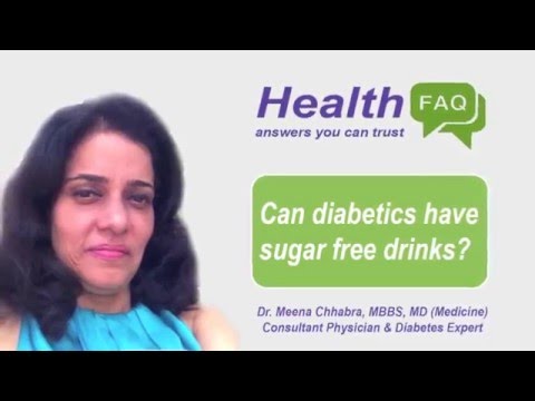 Can People With Diabetes Have Sugar Free Drinks - YouTube